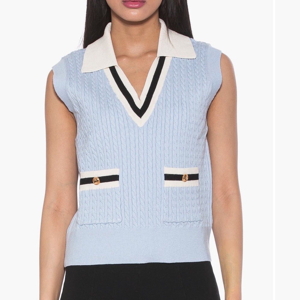 Alexia Admor
Michelle Cable Knit
Sweater Vest